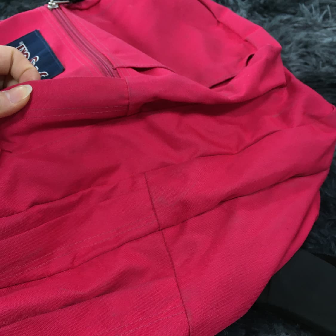 투티/0380 JANSPORT 백팩 빈티지 빅스튜던트 핑크 가방 수납 상품이미지10