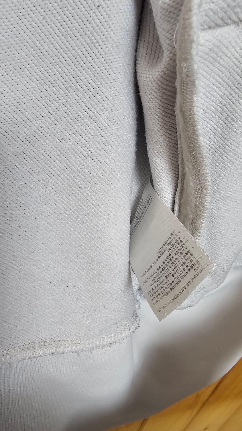 희귀 빈티지)대대장 아디다스 화이트 흰검 삼선 트랙탑 져지 95사이즈 상품이미지4