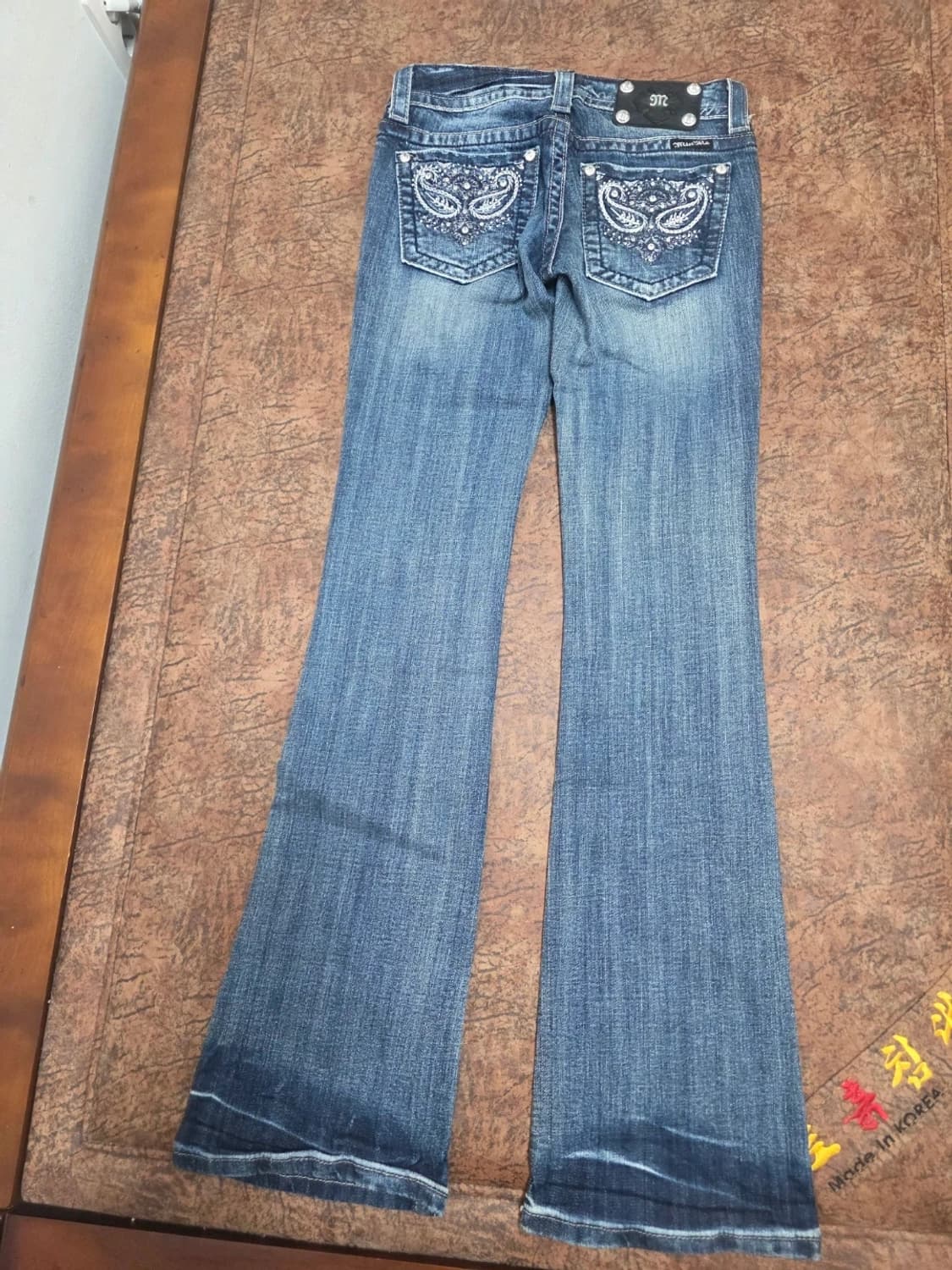 MISS ME 미스미 로루라이즈 부츠컷 데님 팬츠 25 상품이미지1