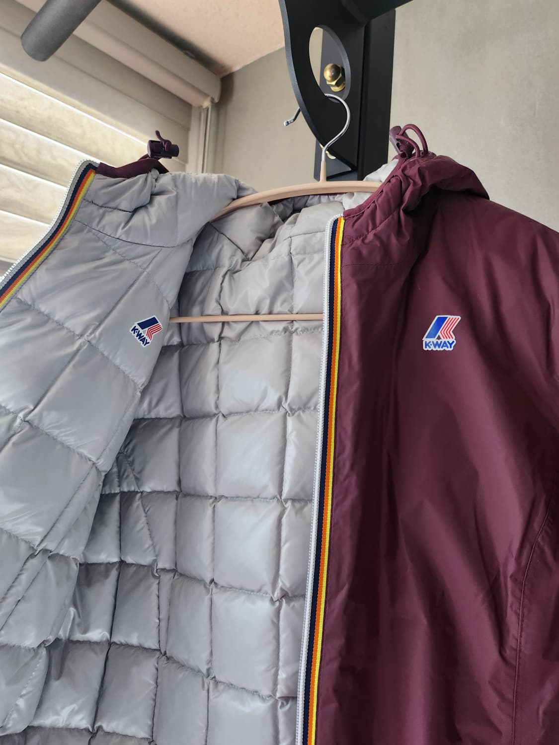 K.WAY 까웨 여성 패딩/ 리버시블 / 여성 다운패딩 상품이미지1