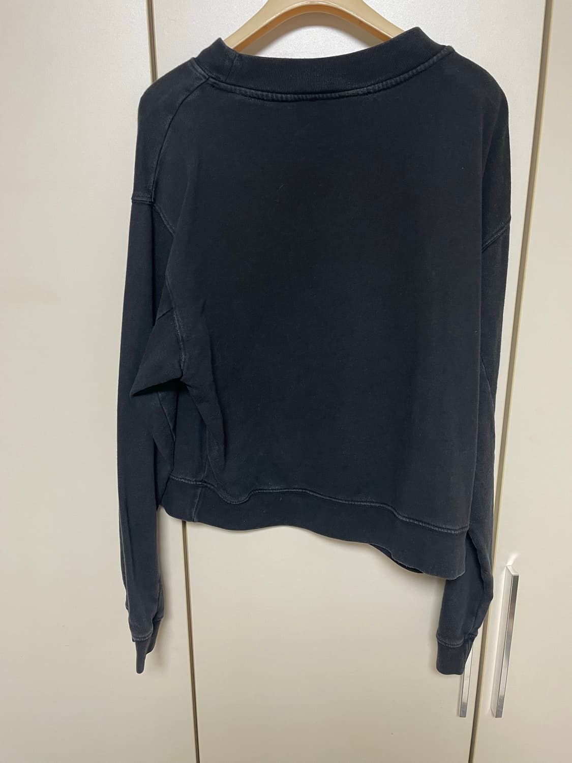 ALLSAINTS 스웨트셔츠 크롭 XS 블랙 상품이미지3