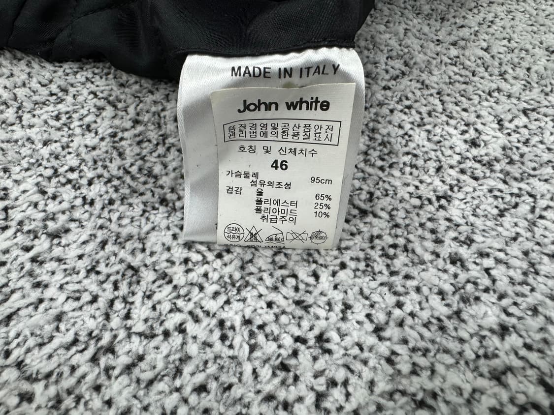 LES HOMME 레스옴므 자수 레더 바시티 상품이미지5