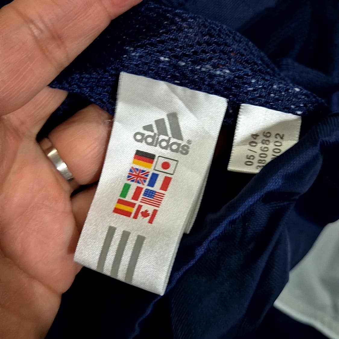 Adidas 아디다스 3S 배색 바람막이 상품이미지5