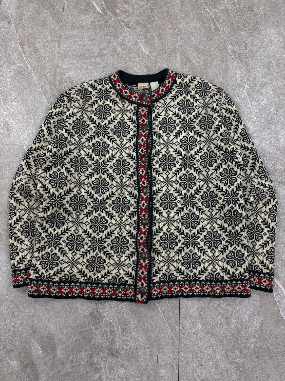 L.L Bean women Nordic Cardigan  상품이미지1
