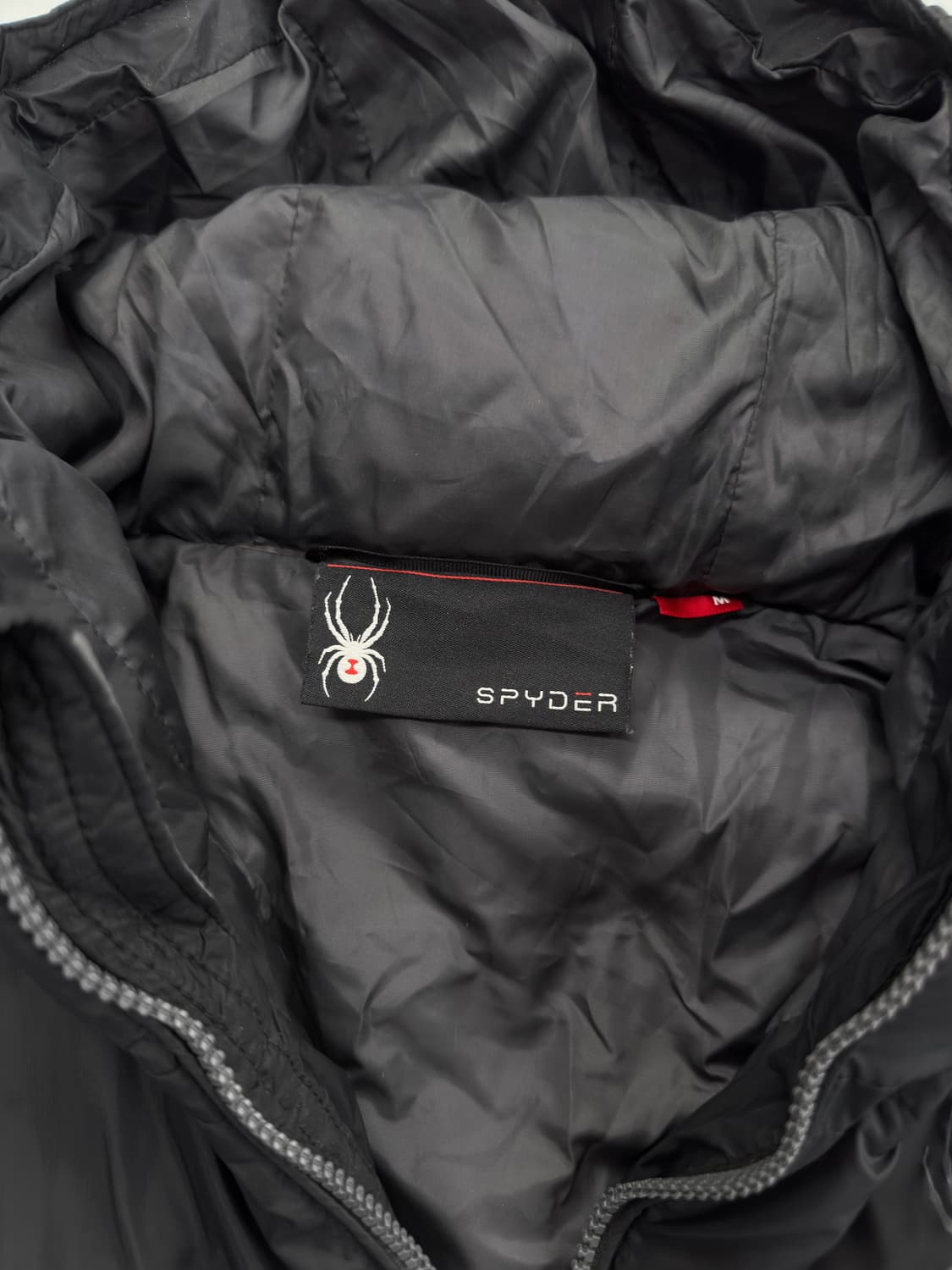 스파이더 경량패딩 다크그레이 상품이미지4