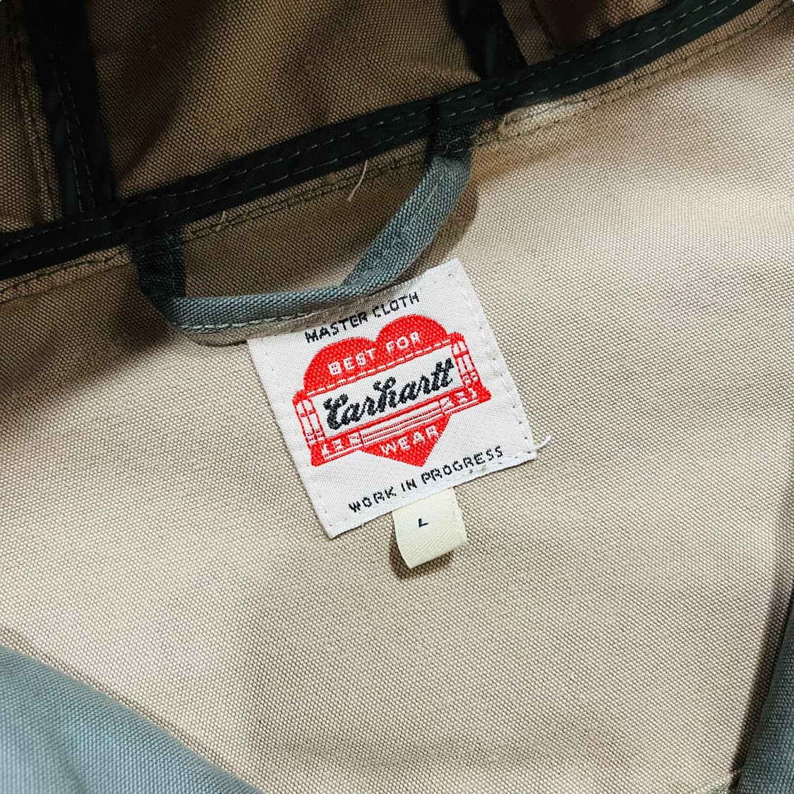 칼하트 WIP 카모플라쥬 패턴 후디 집업 야상 상품이미지7