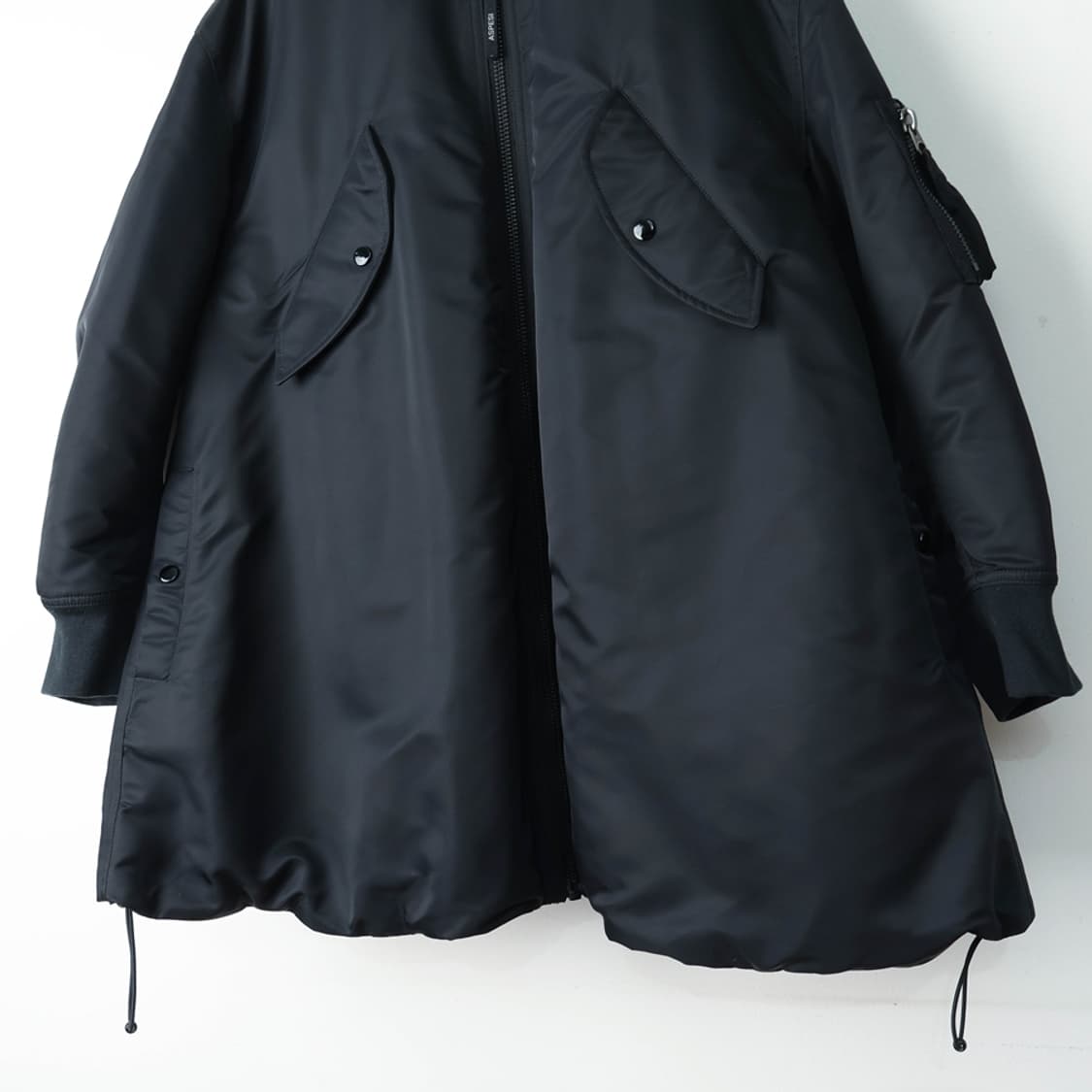 55/아스페시 디테처블 패딩 봄버 점퍼 상품이미지5