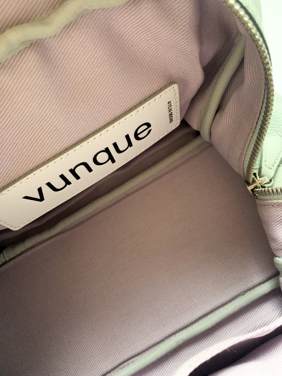 분크 스몰 토크 백 라이트 모스그린 컬러 & 키링 set 상품이미지6