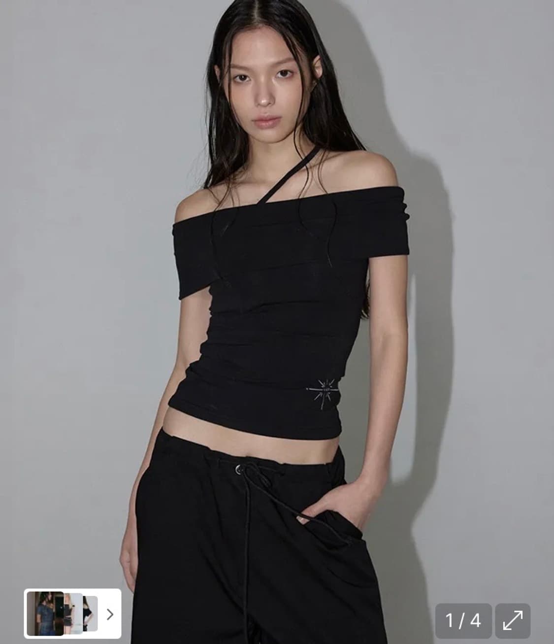 이네기 오프숄더 Embrace Off-Shoulder Top  상품이미지3