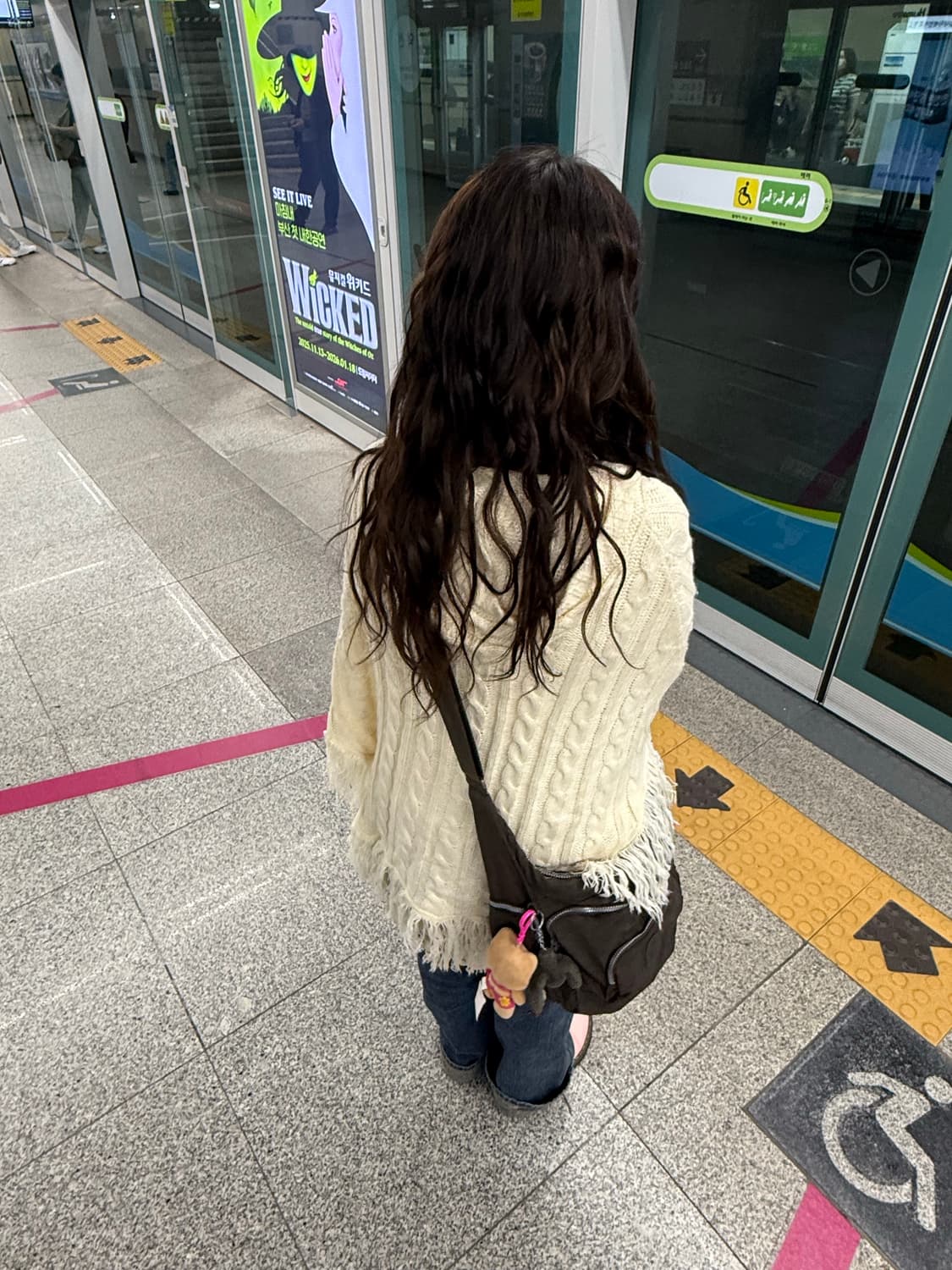 아이보리 케이프 후드 상품이미지2