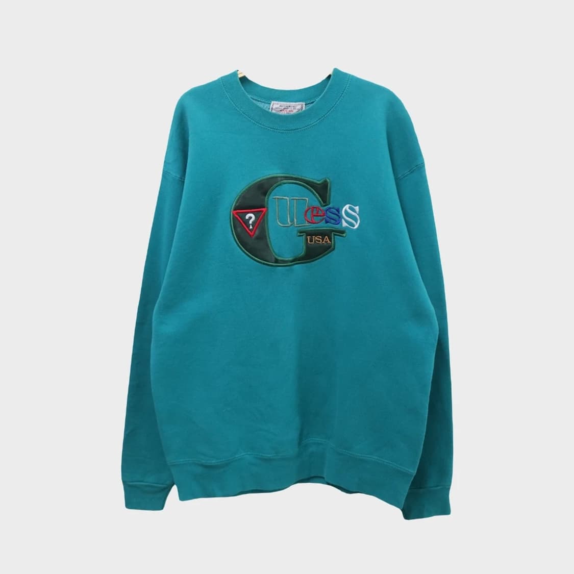 90'S 게스 자수 로고 맨투맨 61844 상품이미지1