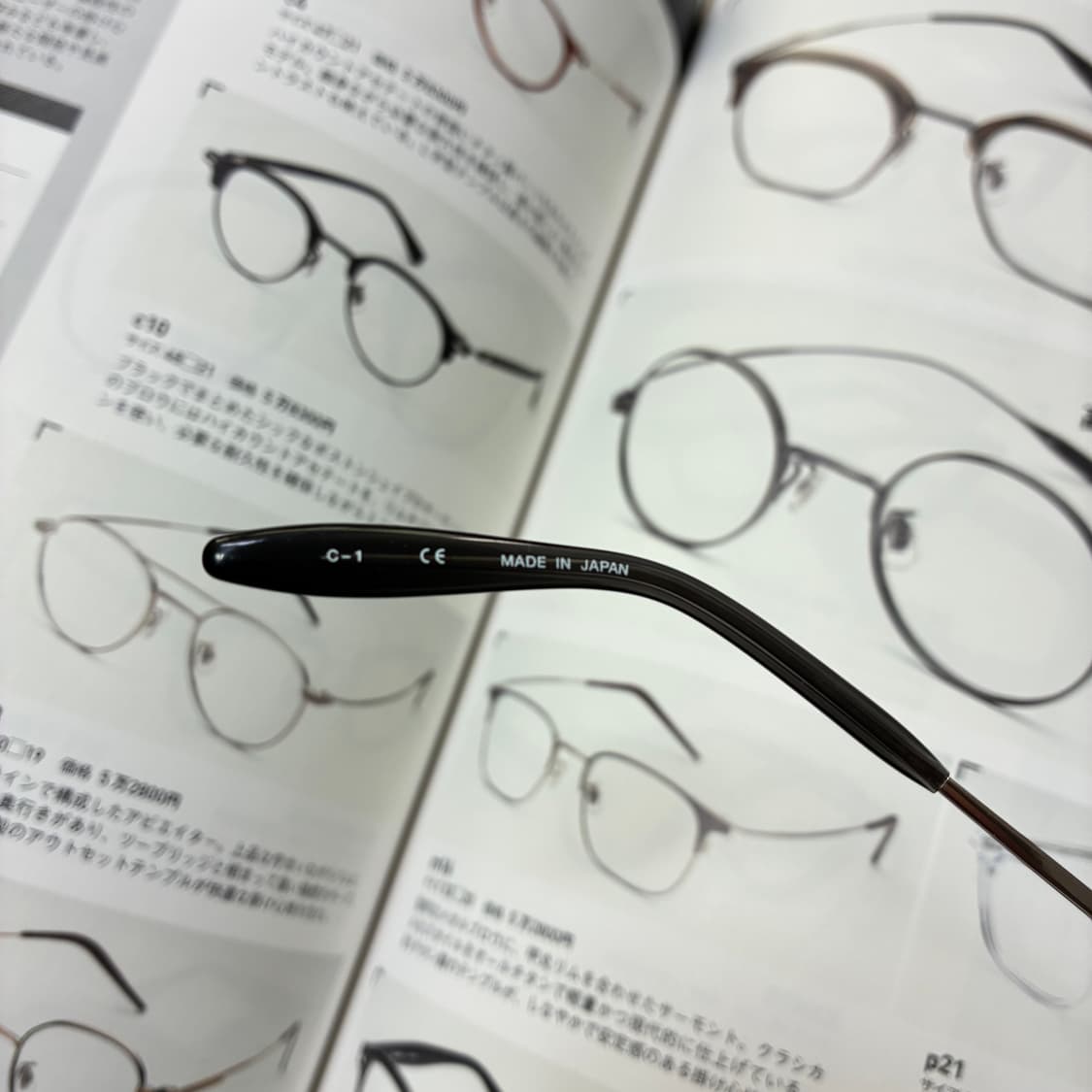 AIR FIT 에어핏 언더림 티타늄 일본 안경 상품이미지6