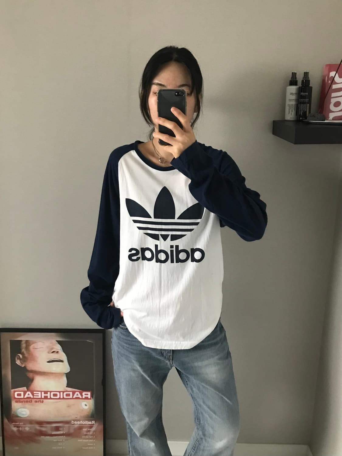 아디다스 트레포일 나그랑 긴팔 롱슬리브티 상품이미지5