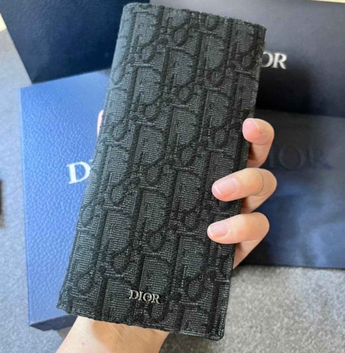 디올 오블리크 남성 장지갑 상품이미지3