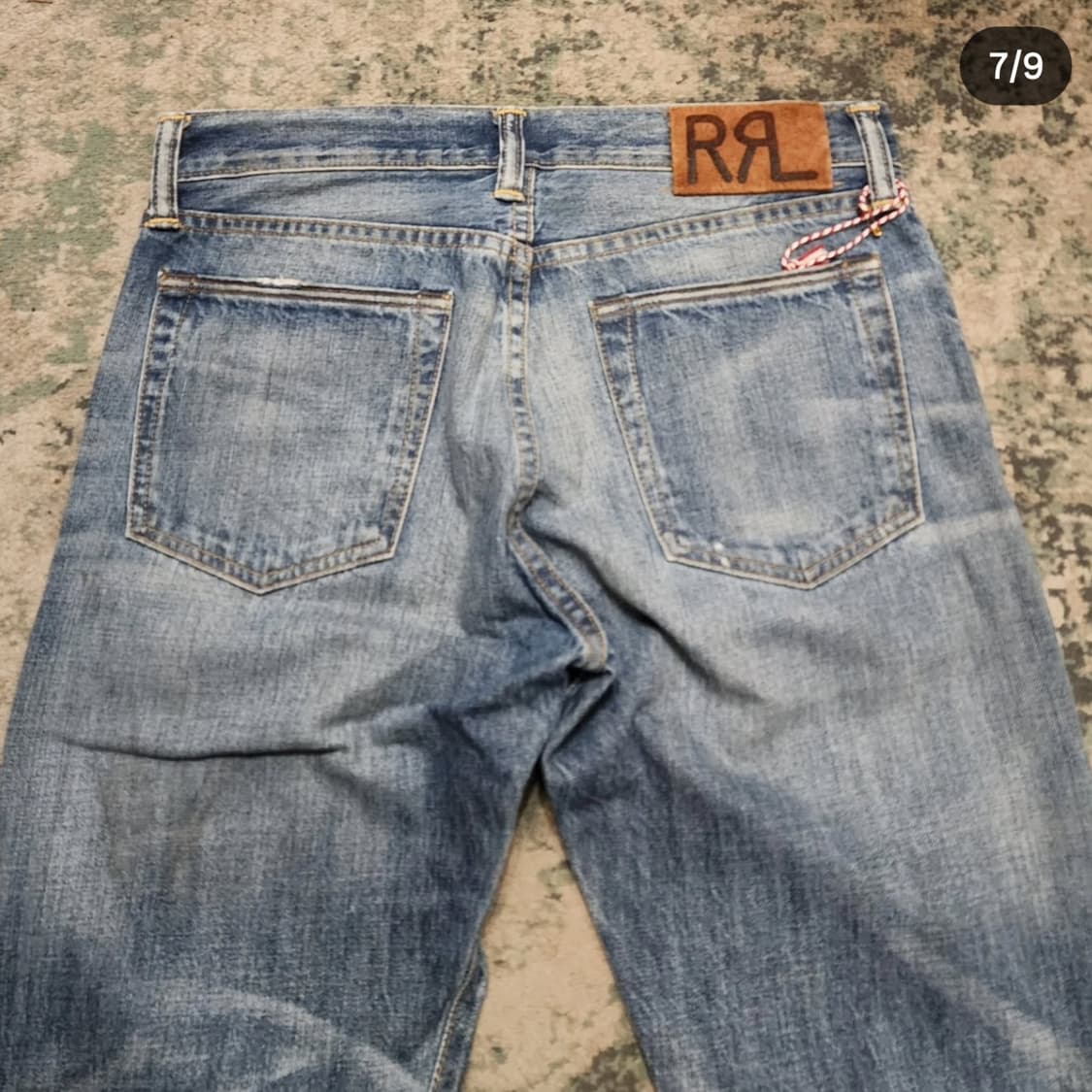 RRL 슬림스트레이트 더티진 상품이미지9