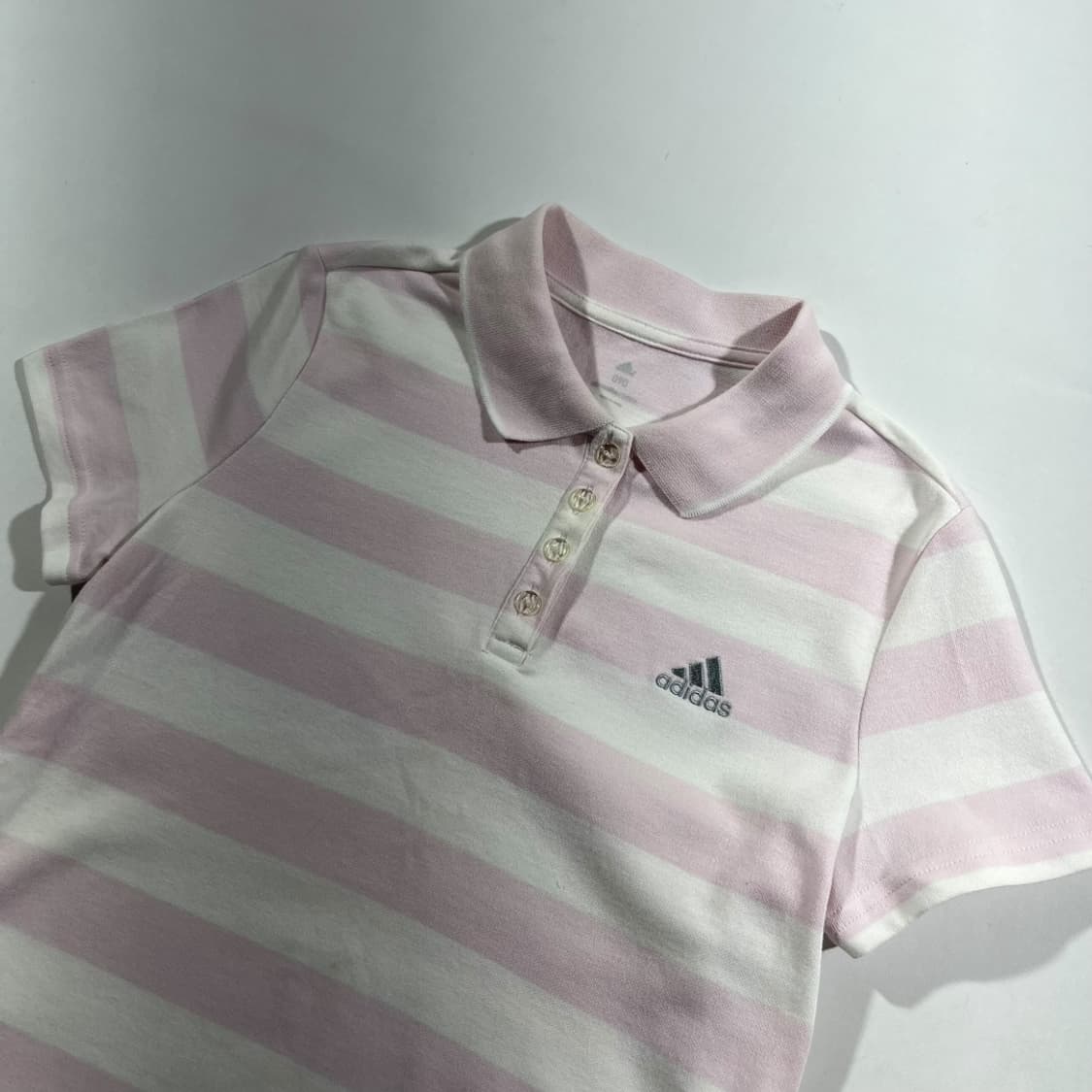 [adidas] 아디다스 스트라이프 폴로 카라 반소매 티셔츠 상품이미지2