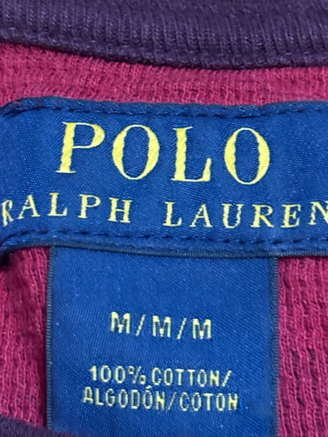 폴로 랄프로렌 카모 와플 롱슬리브  상품이미지5