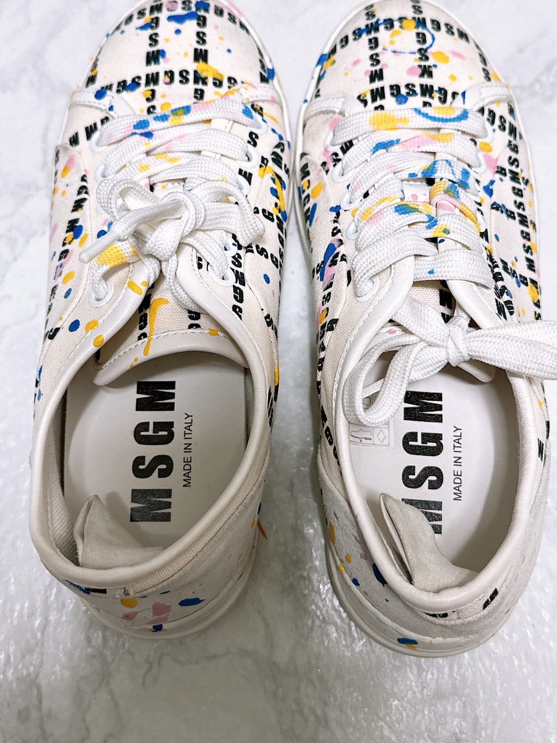 MSGM 페인팅 슈즈 상품이미지4