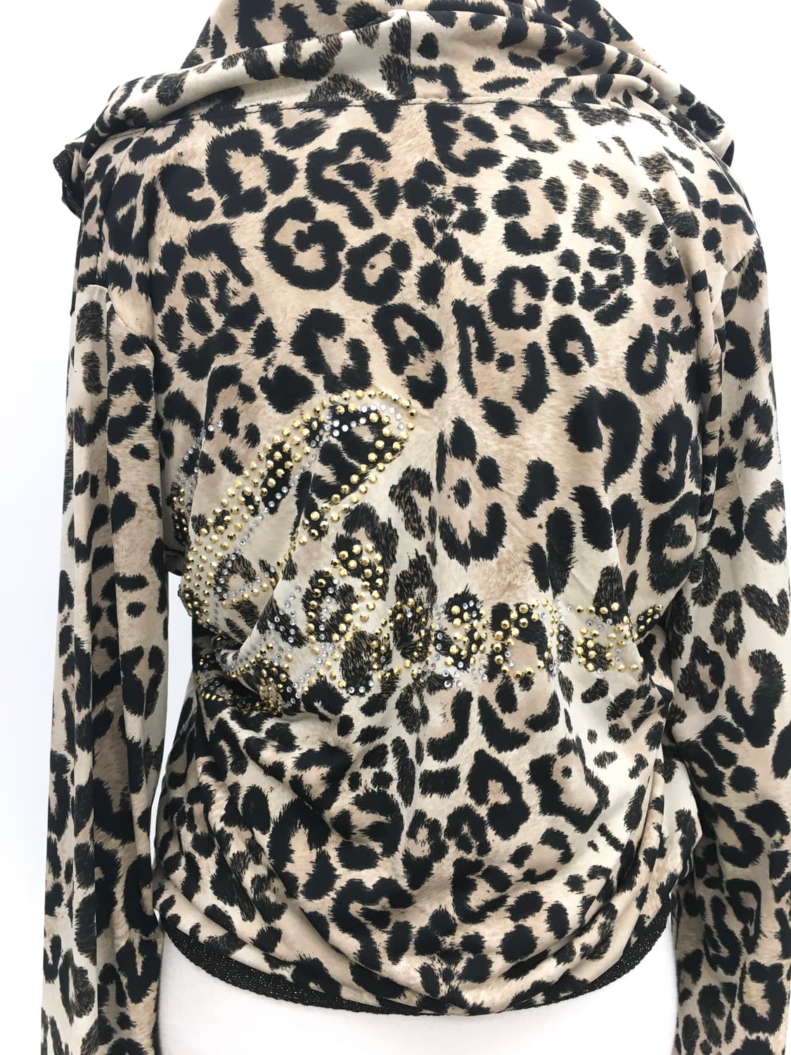 leopard gyaru zip-up 상품이미지4