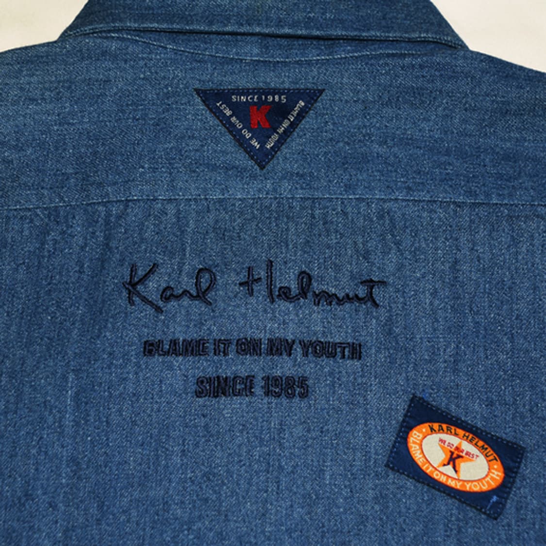 made in JAPAN Karl Helmut 데님셔츠 상품이미지7