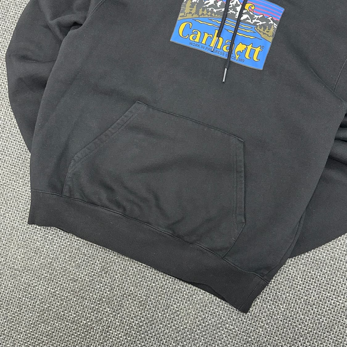 칼하트 빈티지 프린팅 후드티 S(M크기) 상품이미지5