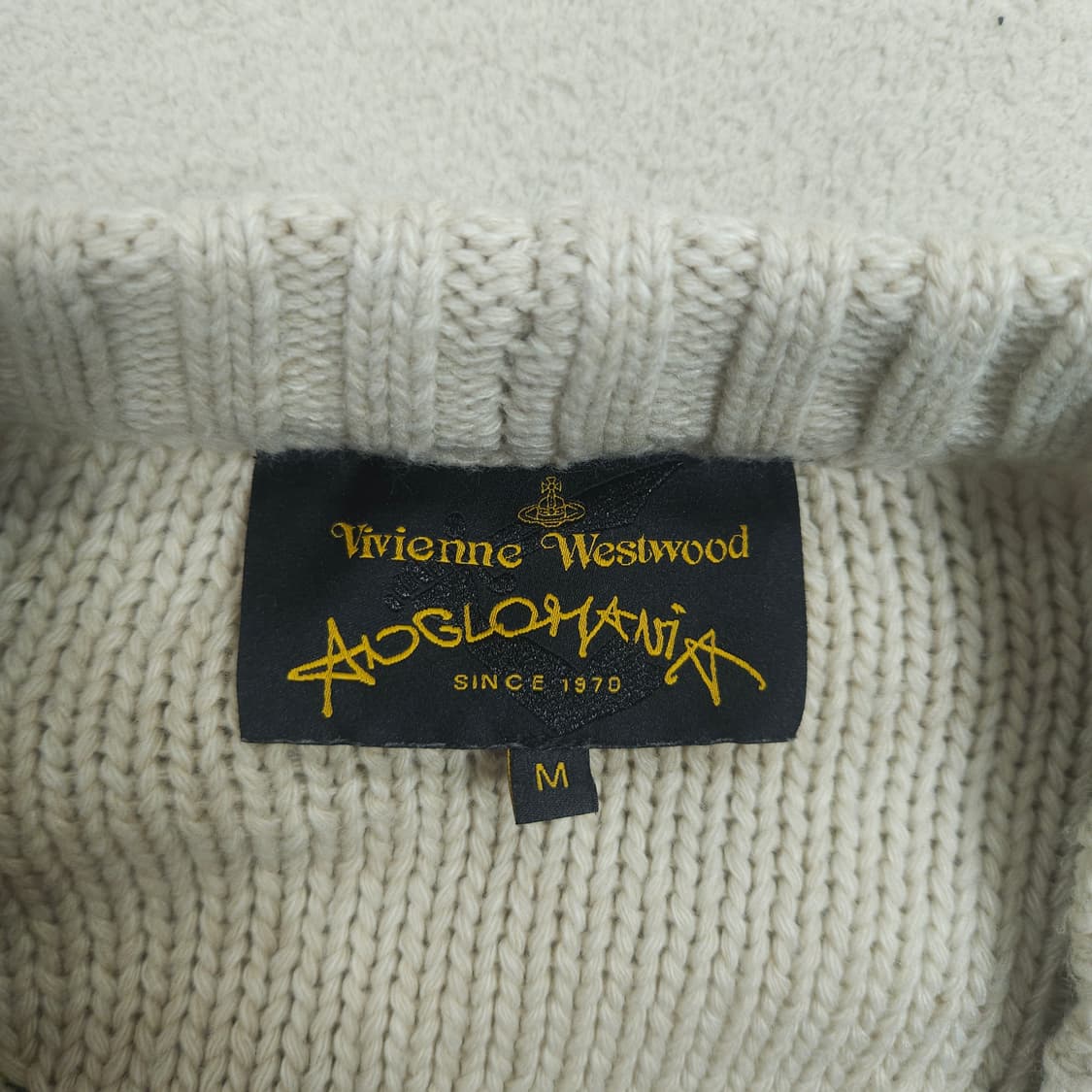 비비안웨스트우드 앵글로매니아 케이블 가디건 M 상품이미지8