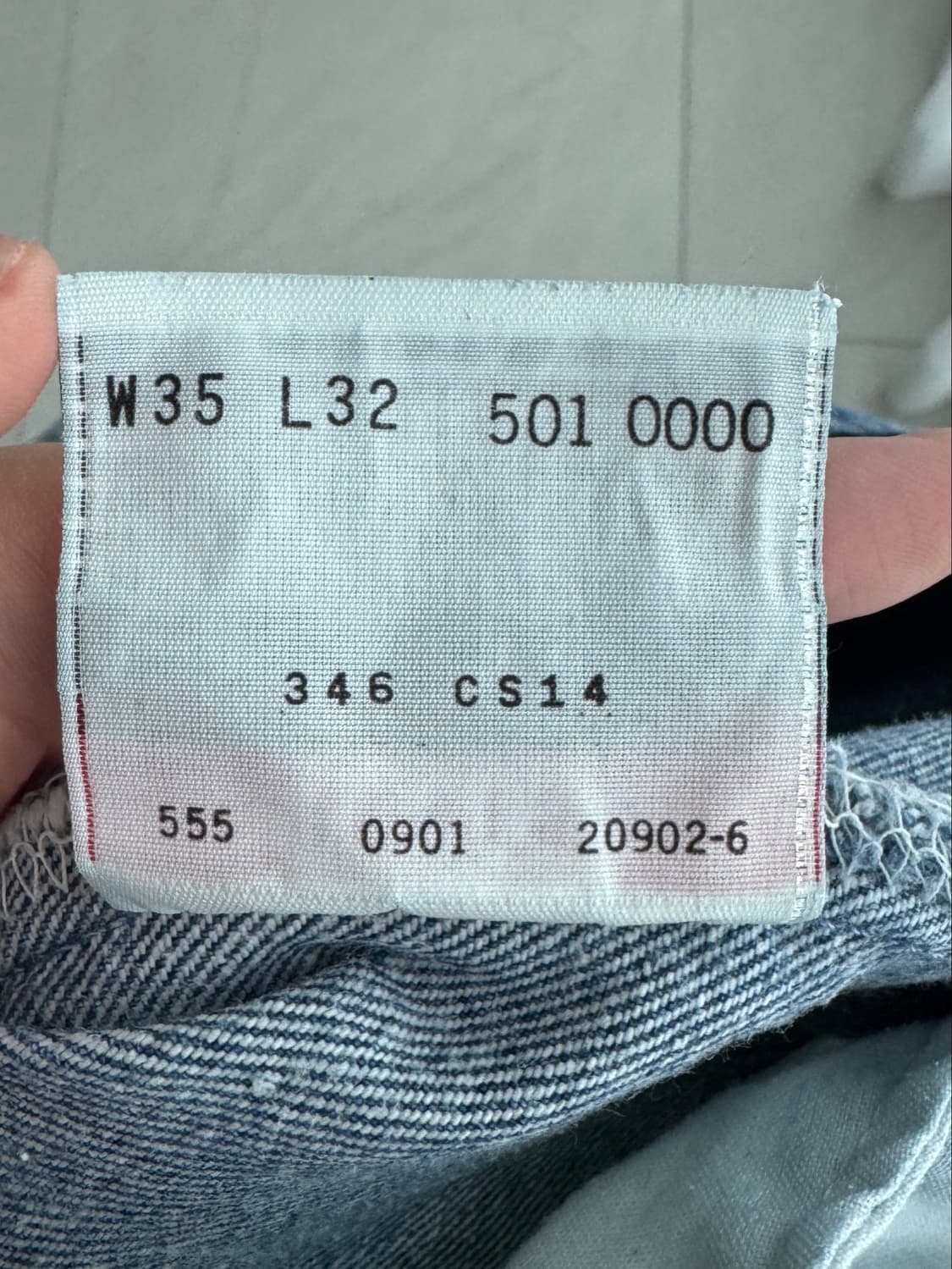 (35x32) Levi’s 501 Made in USA 상품이미지5