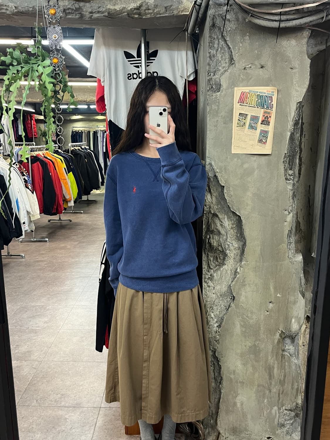 폴로 랄프로렌 맨투맨 네이비 XS #csz1826 상품이미지2