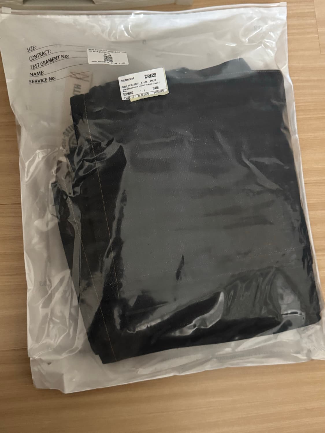 노페이스 스튜디오 japanese raw denim bootcut 상품이미지2