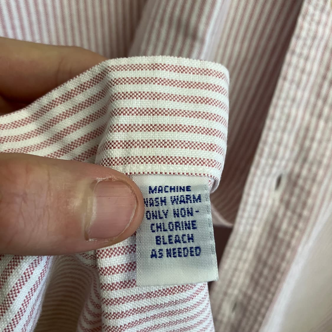 N150 폴로 옥스포드 스트라이프 셔츠 상품이미지3