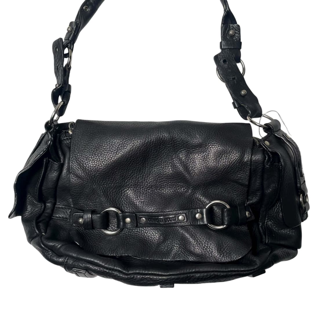 David&scotti 모터사이클 레더 백 상품이미지2