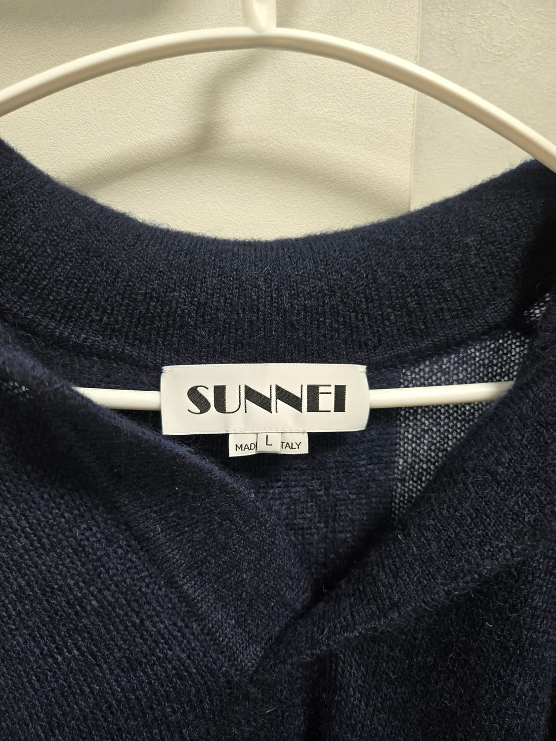 Sunnei 써네이 모헤어 카라 니트 L 상품이미지2