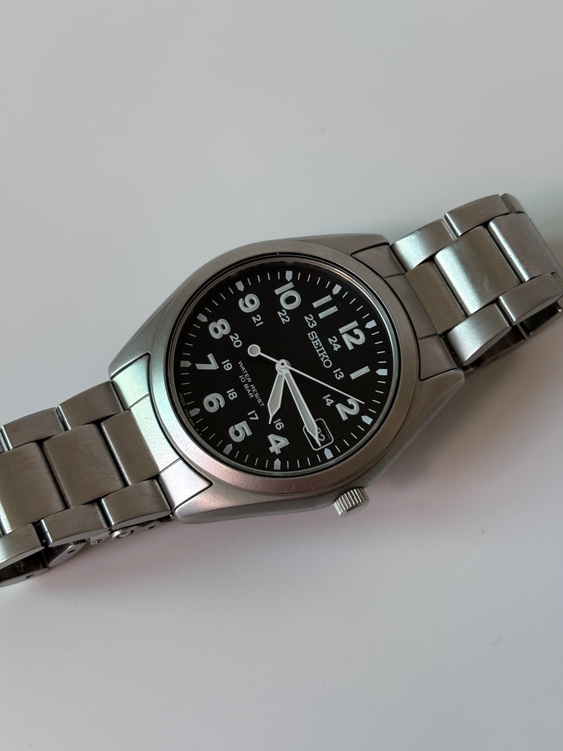 1990s Black Dial Military Field Quartz 상품이미지3