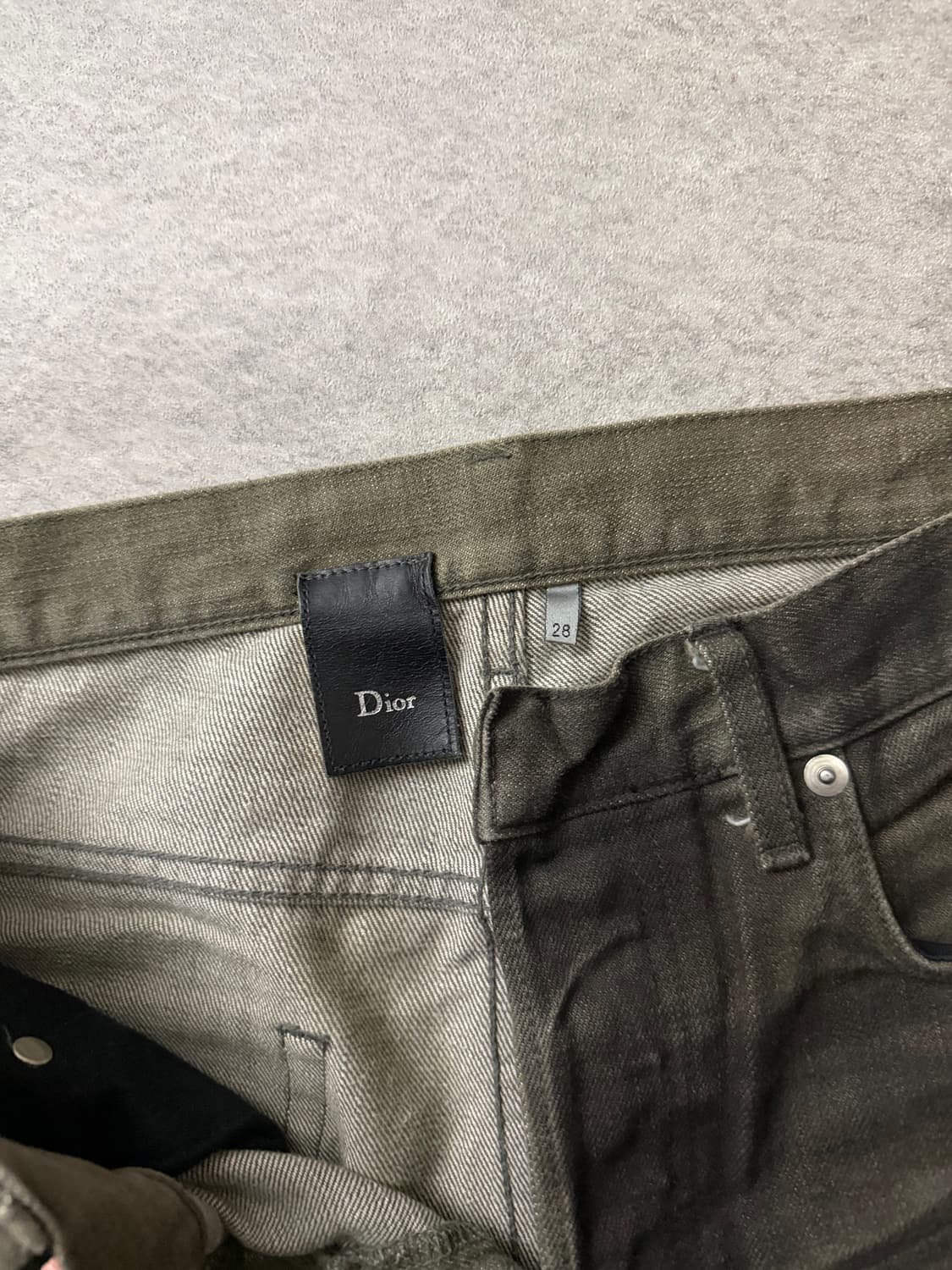 13AW 디올옴므 데님팬츠 상품이미지4