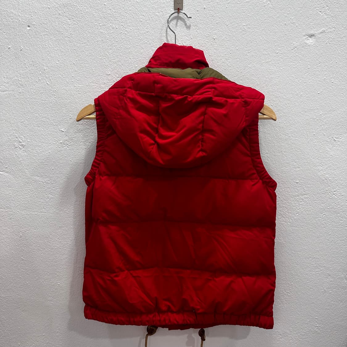 폴로 레드 덕다운 패딩 조끼S 상품이미지4