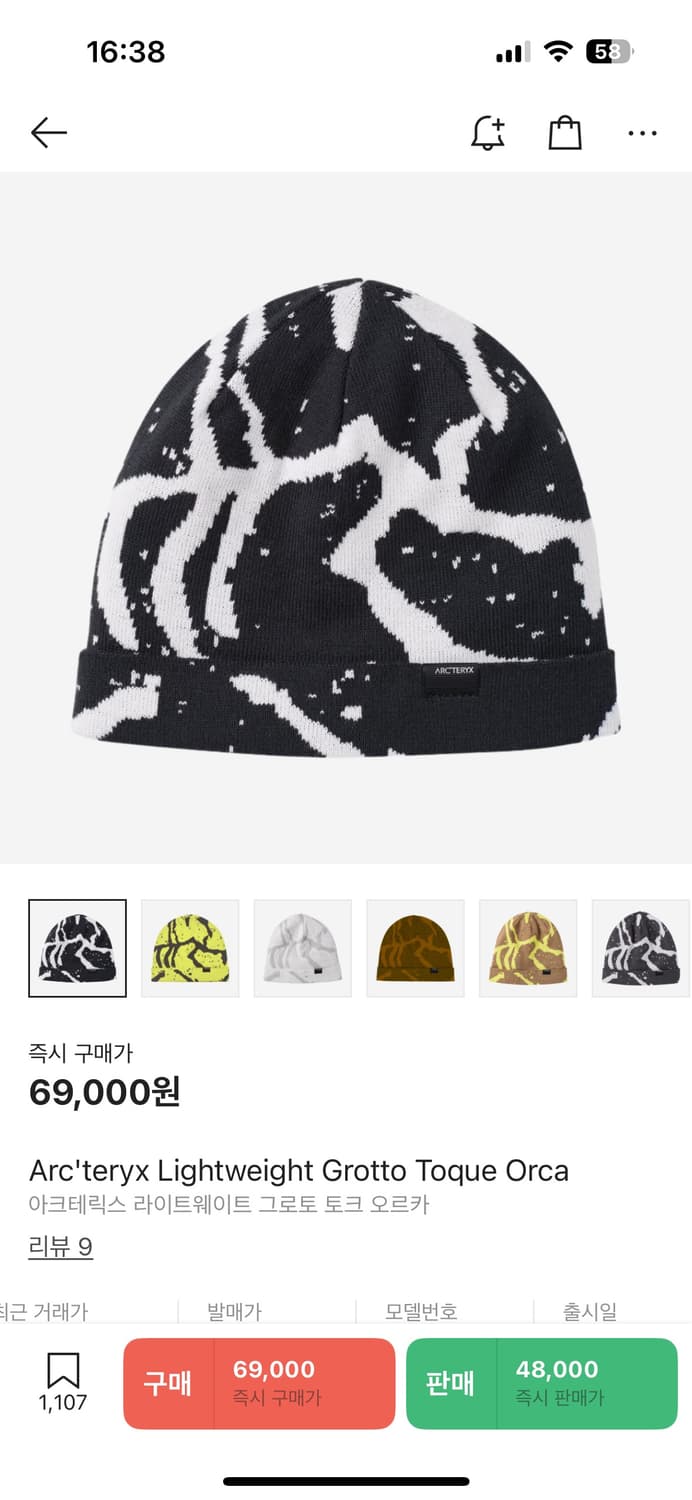 아크테릭스 비니 상품이미지1