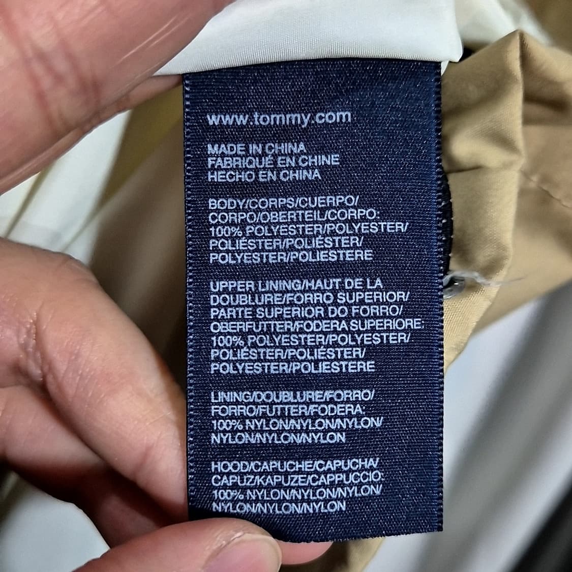 타미힐피거 폴리쉘 자수 자켓 상품이미지7