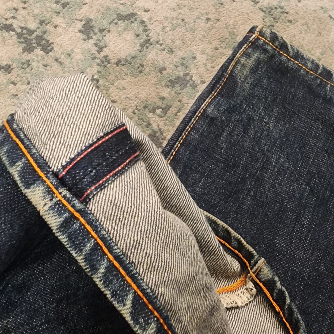 45rpm 셀비지 데님팬츠 상품이미지5