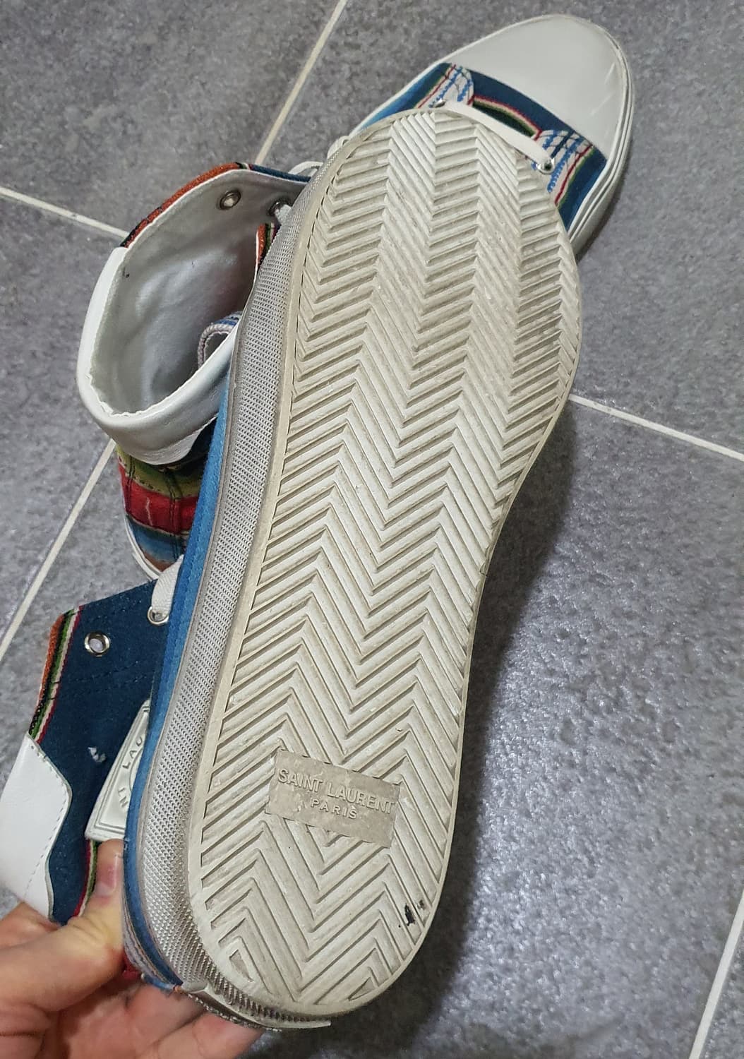 생로랑 베드포드 하이탑 슈즈 43 컨버스  상품이미지8