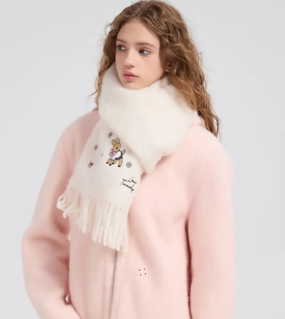 [트위디아] Dia Love Ribbon Muffler 머플러 / 시눈 상품이미지1