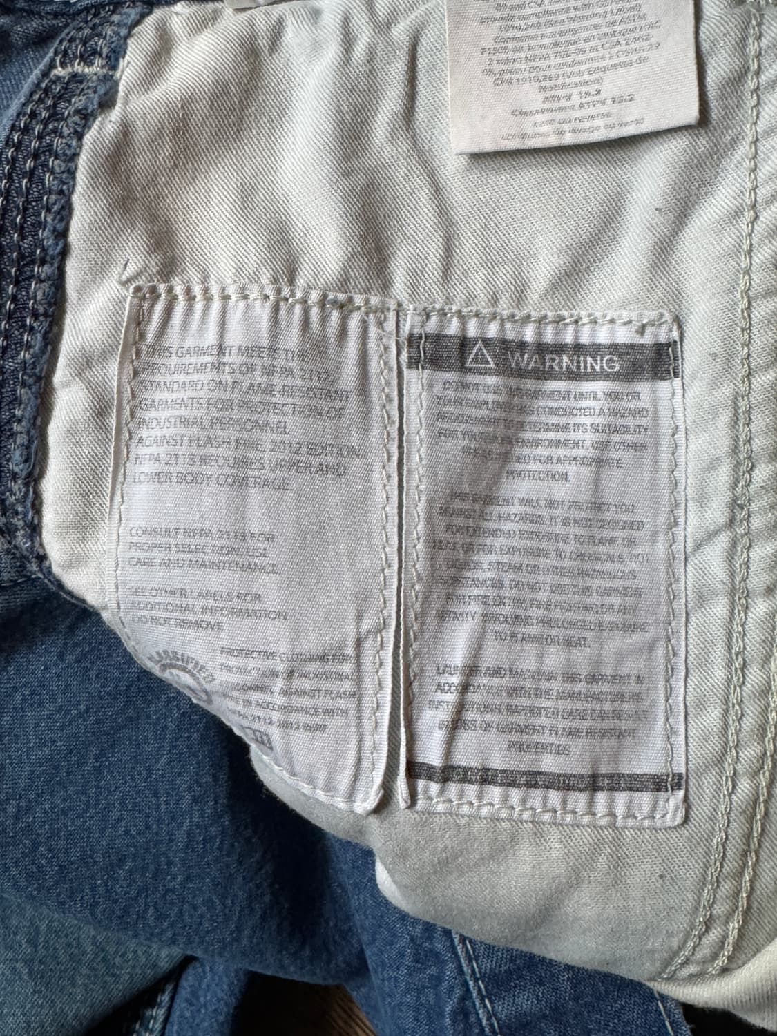 [38]칼하트FR 싱글니 카펜터 워크 데님 팬츠 상품이미지7