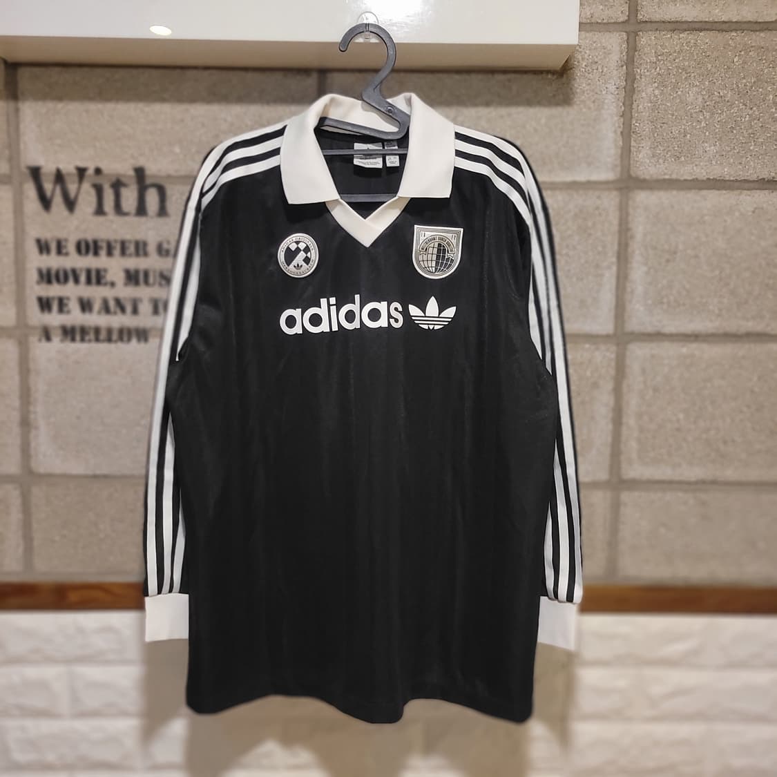 아디다스 W 풋볼 롱슬리브 M-L  상품이미지1