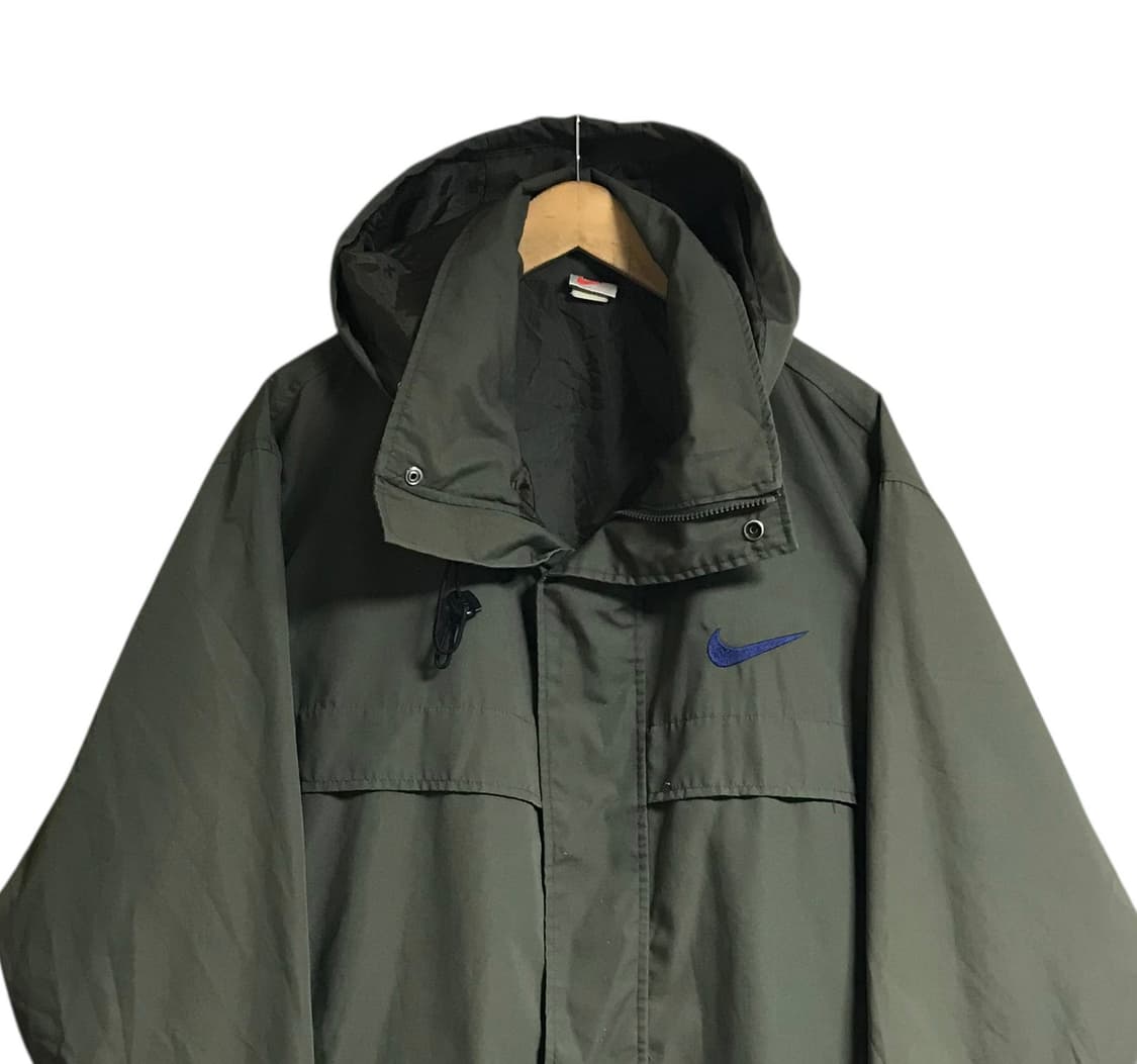 나이키 90s 카키 후드 자켓 상품이미지1