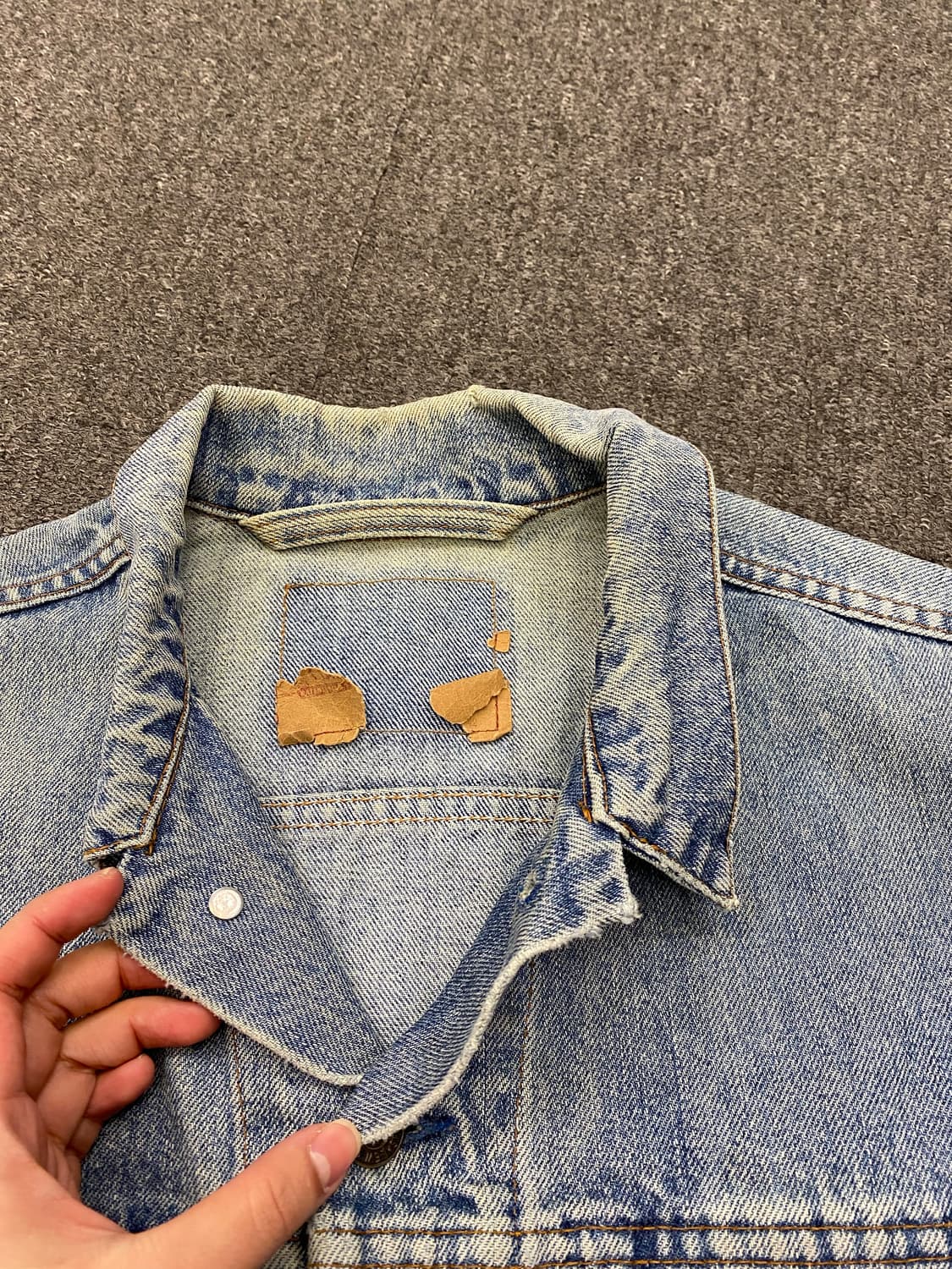 80s Levis 리바이스 75506 데님자켓 (canada) 상품이미지3