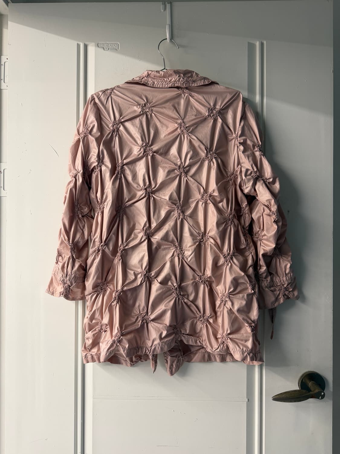 일본빈티지 더스티핑크 셔링 리본 자켓 상품이미지9