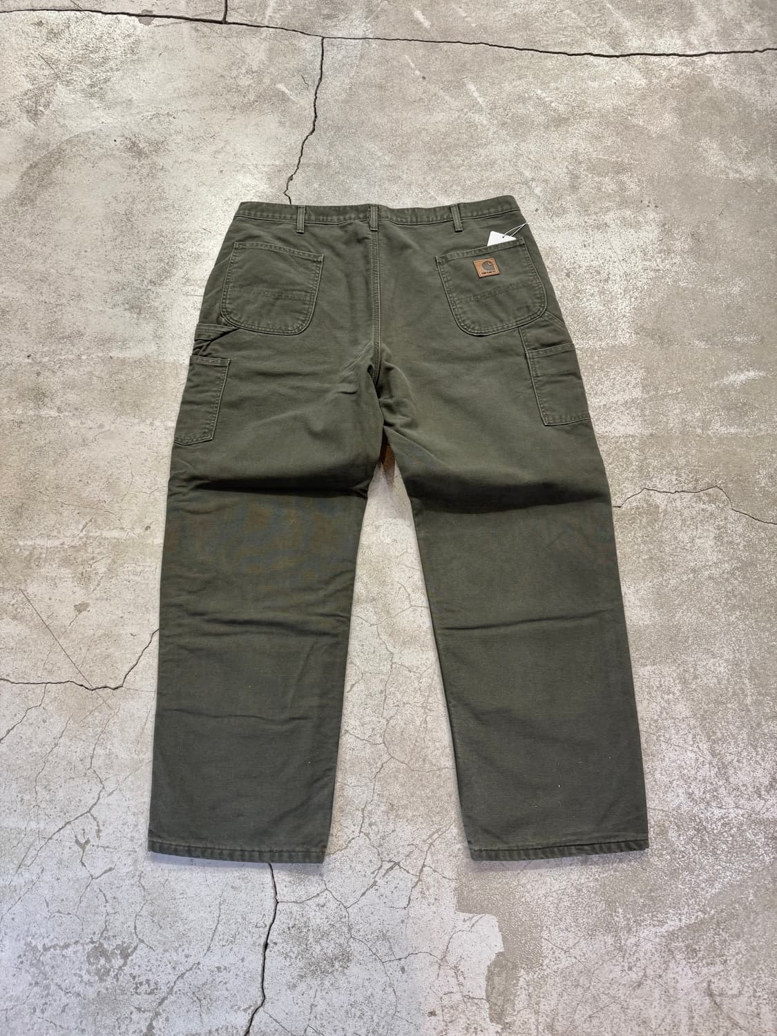 칼하트 B111 MOS 플란넬 라이닝 싱글니 42×32 상품이미지5