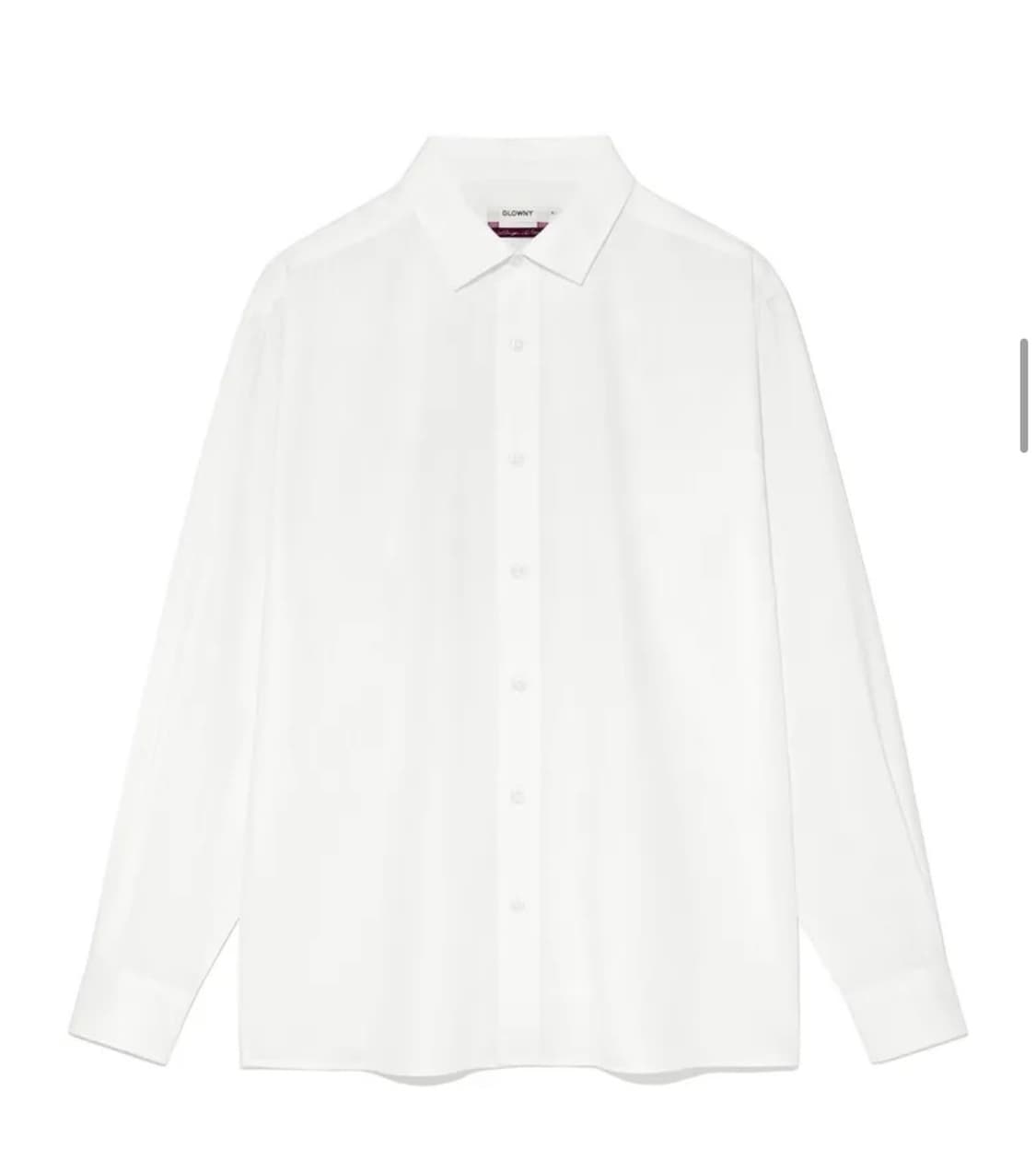 글로니 셔츠 화이트 m (WILLY BOXY SHIRT) 상품이미지4