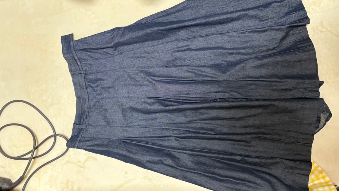 COS 코스 테일러드 데님 스커트 34 상품이미지5