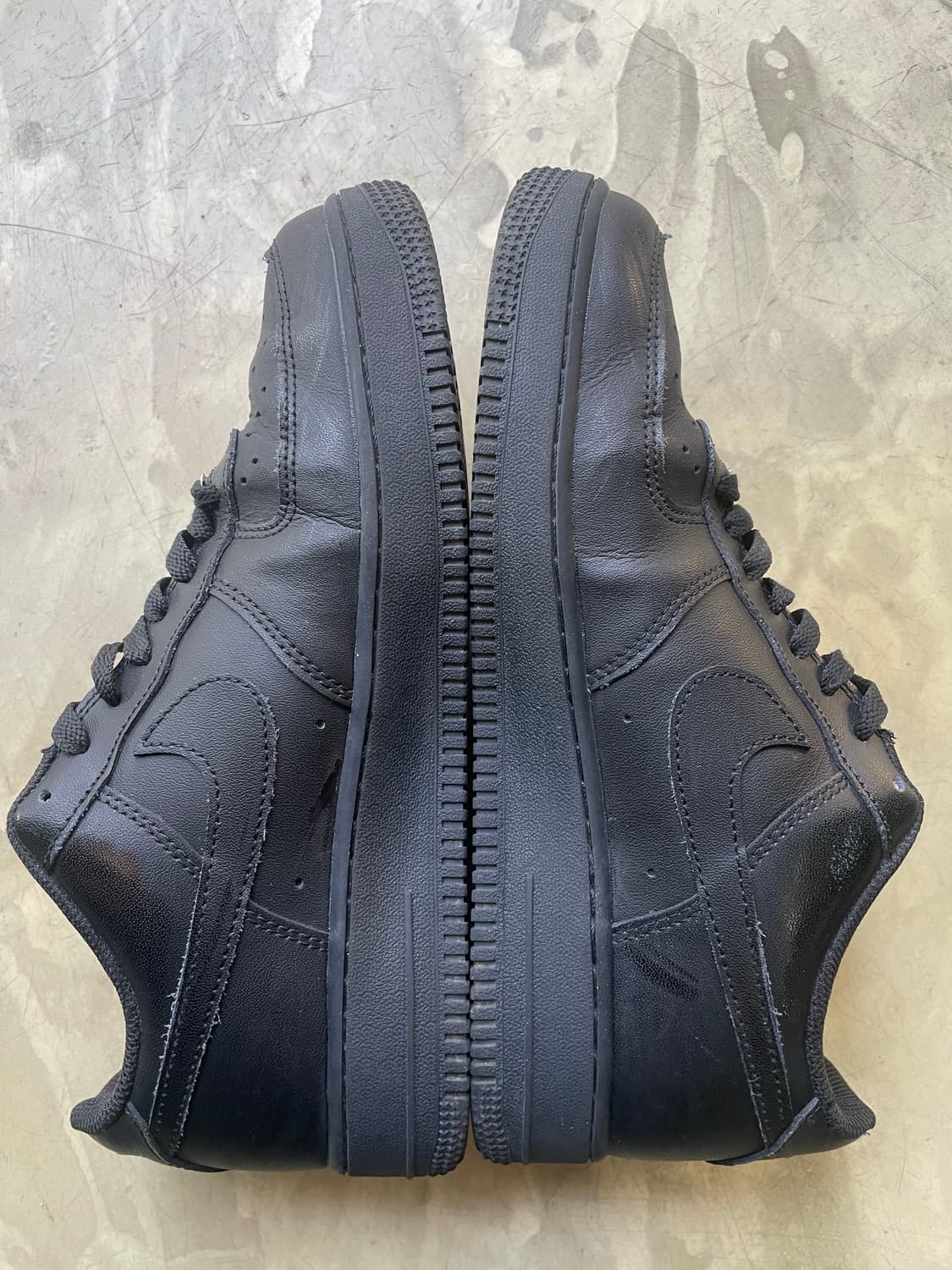 나이키 에어포스1 블랙 270 상품이미지3