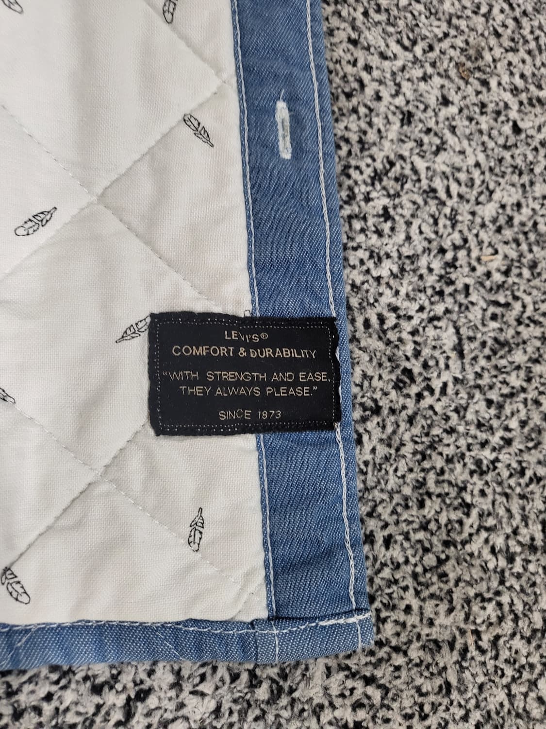 Levi’s 데님 퀼팅 셔츠 자켓 상품이미지6